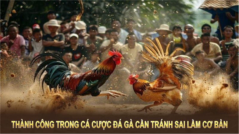 Để thành công trong cá cược đá gà, bạn cần tránh những sai lầm cơ bản